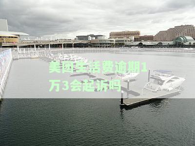 美团生活费逾期1万3会起诉吗