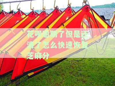 花呗逾期已经还清楚，要多久恢复使用？