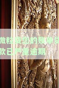微粒贷还款异常怎么解决和办理