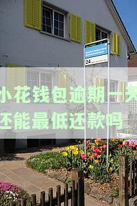 小花钱包逾期一天还能最低还款吗安全可靠？