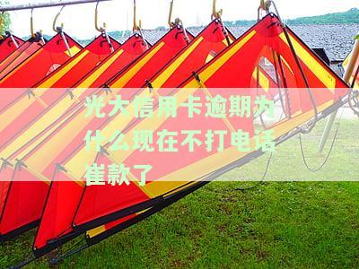 2020年光大信用卡逾期接受不了还款方式，2021年光大信用卡逾期新政策
