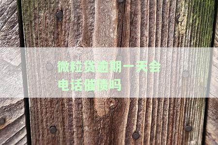 微粒贷逾期一天有影响吗？如何处理？