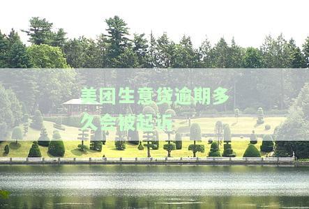 美团生意贷逾期多久会被取消分期记录及后果？