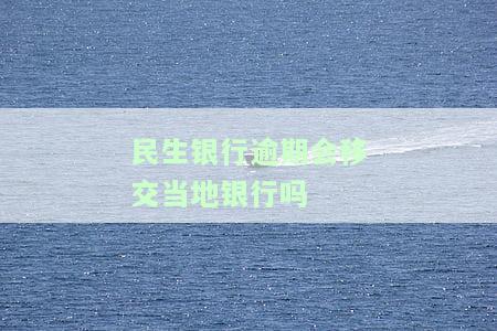 民生银行逾期会立案,会被公安局逮捕吗？逾期多久银行可以冻结我的账户？