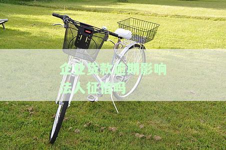 企业贷款逾期影响法人征信吗知乎如何应对？