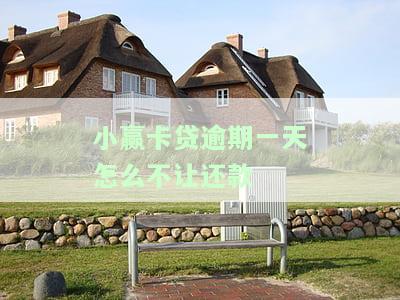 小赢卡贷逾期一天怎么不让还款