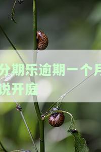 分期乐逾期一个月,发信息说被起诉了