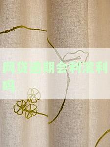 网贷逾期会利滚利吗