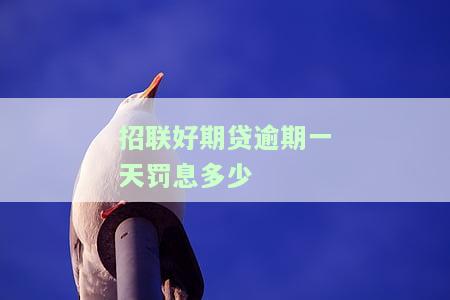 招联好期贷不小心逾期一天会有问题吗，怎么办？