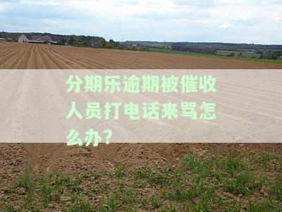 分期乐催收打了电话给你没还怎么办，催收上门让签字到底签不签，分期乐打电话催款，不走正当法律程序怎么办？