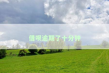 借呗逾期十分会上征信吗？怎么办？有影响吗？