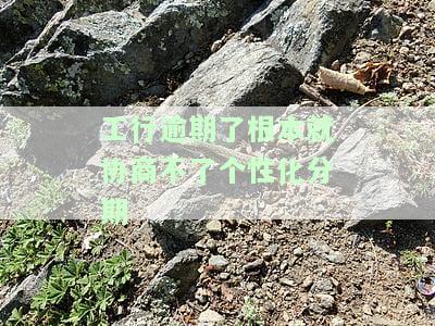 工商银行逾期后协商还款可以分多少期，手续费及审批时间