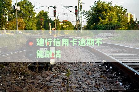 建行信用卡逾期不能激活