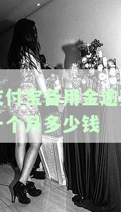 支付宝备用金逾期一个月的利息费用是多少？