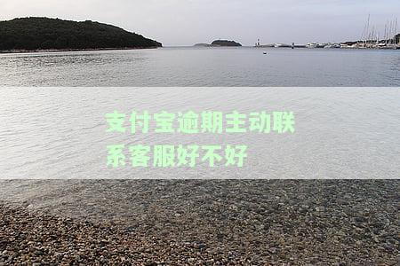 支付宝逾期主动联系客服好不好