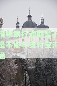 借呗银行逾期是不是不能与支付宝沟通