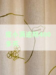 度小满逾期400多天