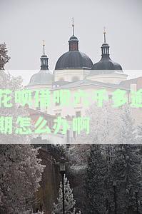 花呗借呗共计6万,逾期还不上会怎么样