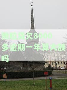 微粒贷欠8000多逾期一年算大额吗