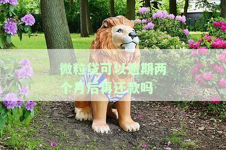 微粒贷可以逾期两个月后再还款吗