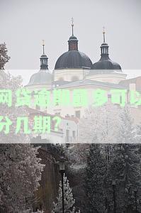 网贷逾期最多可以分几期?
