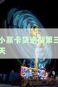 小赢卡贷逾期第三天
