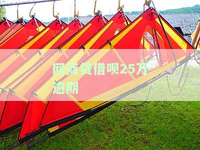 网商贷借呗25万逾期