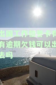 出国工作信誉卡有有逾期欠钱可以出去吗