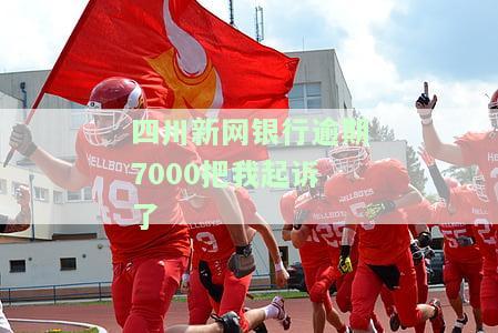 四川新网银行逾期7000把我起诉了