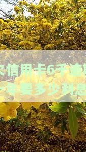 信用卡6000逾期一年，会产生多少滞纳金及利息？逾期一年会对个人信用记录有何影响？逾期一年后还需要偿还本金吗？