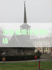 没有逾期但征信C级