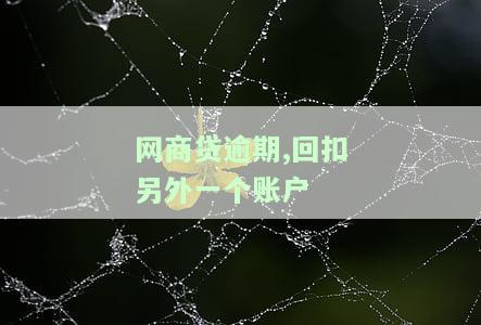 网商贷逾期,回扣另外一个账户