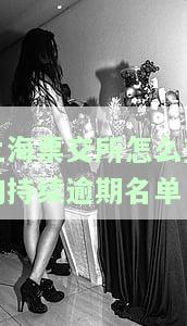 上海票交所：如何查询持续逾期名单及票据状态？