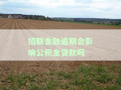 招联金融逾期是否会影响招商信用卡？影响征信吗？怎么办？