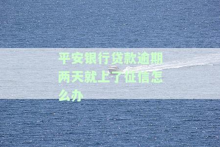 平安银行贷款逾期两天，电话催收如何应对？是否会影响联系人？
