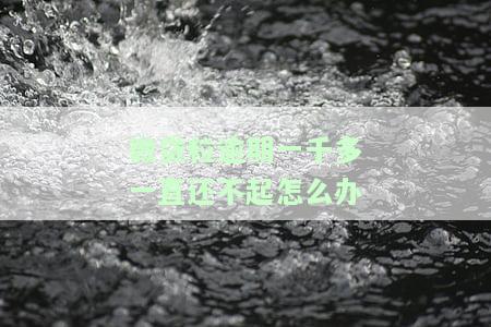 微粒袋逾期：一天、两天、半年的影响及应对措施