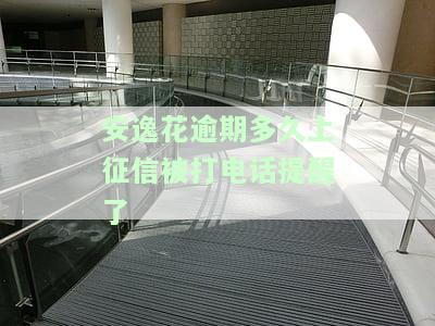 安逸花逾期多久会影响征信？逾期后果严重，上征信时间及费用解析