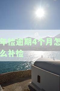 如何处理年检逾期四个月的问题？