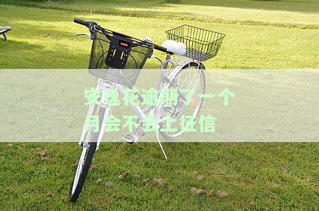 安逸花逾期一个月会否影响信用记录？能否取出剩余金额？被起诉立案是否真实？