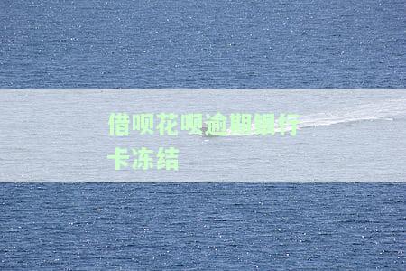 逾期花呗借呗导致银行卡冻结，没钱还怎么解决？法院可能起诉！