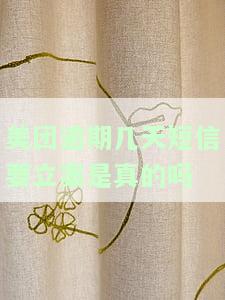 美团逾期几天天天发短信打电话催收,还说要告我，已收到上门调查、催收电话及短信，需尽快处理否则可能面临法律诉讼。