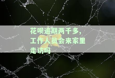 花呗逾期两百多天，真的会有人来访吗？逾期2000块多久会通知家人朋友？