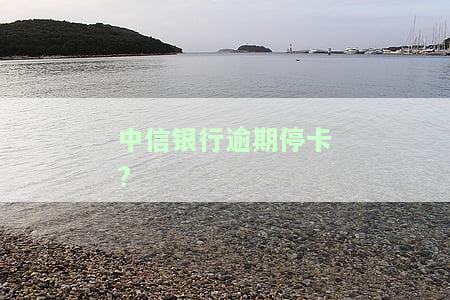中信银行逾期停卡?-中信银行逾期停卡怎么办