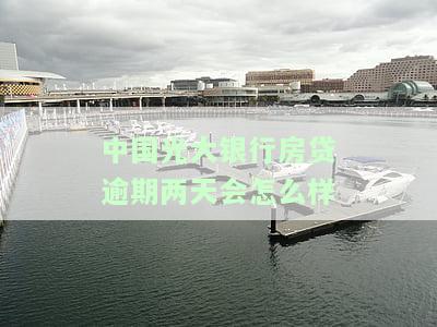 中国光大银行房贷逾期两天会怎么样-中国光大银行房贷逾期两天会怎么样吗