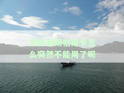 没有逾期为什么信用卡不能分期？多次申请都被拒，原因竟是……
