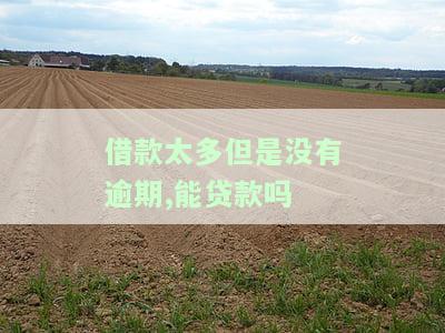 借款过多但没有逾期：如何贷款、是否上征信、处理方法及影响