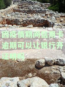 因疫情期间信用卡逾期能否让银行开证明？疫情期间银行对信用卡逾期政策是什么？