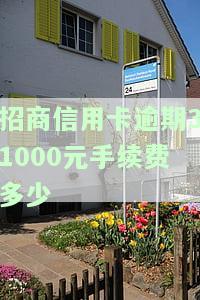 招商银行信用卡3000逾期一年，现应还款金额是多少？逾期三个月和半年会有何影响？