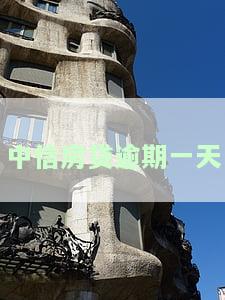 中信房贷逾期一天