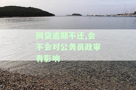 网贷逾期不还，会对公务员政审有影响吗？